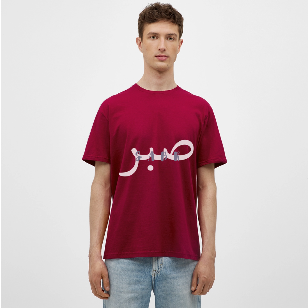 T-shirt Homme - SABR - rouge brique
