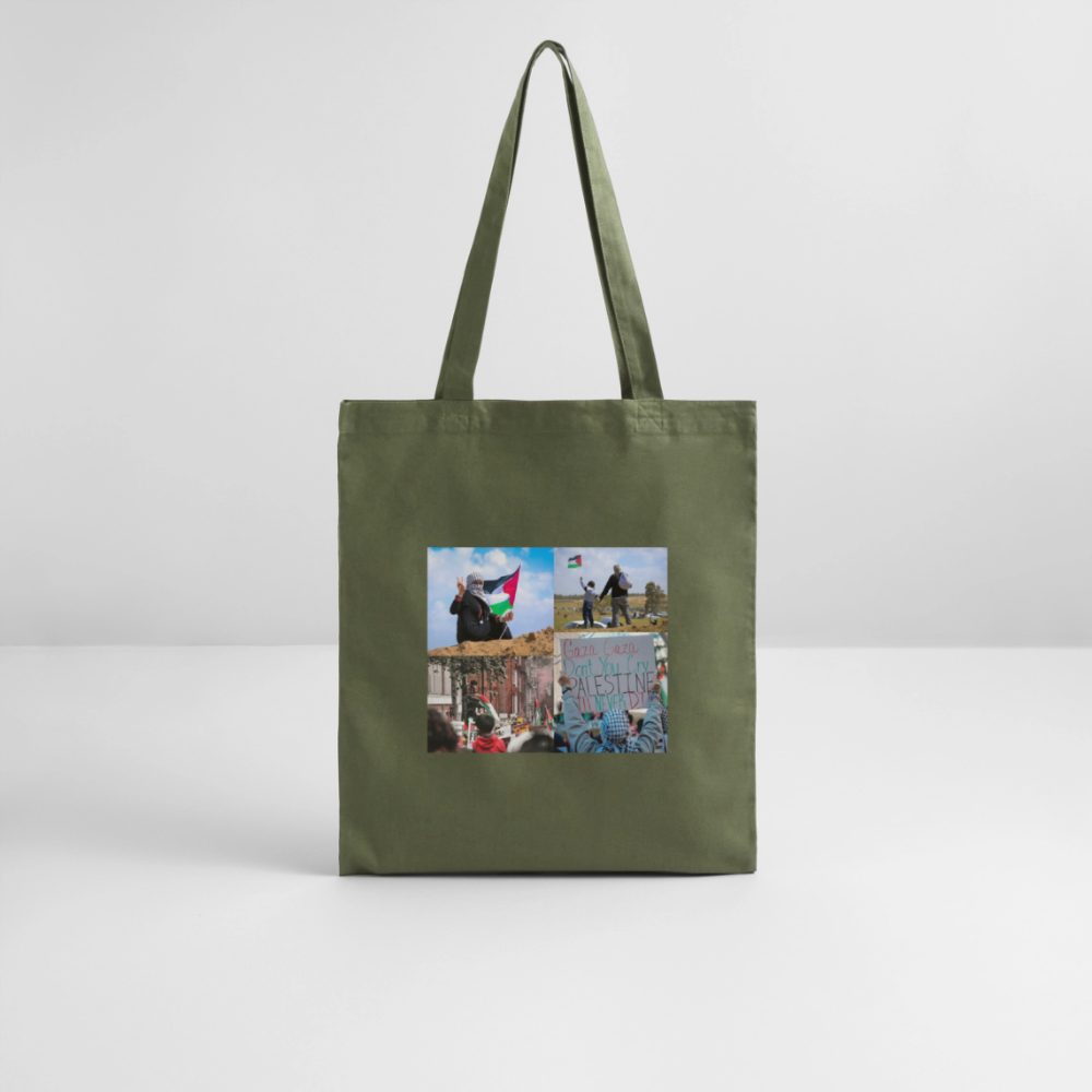 Tote bag bio - kaki
