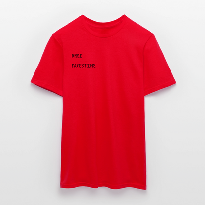 T-shirt Homme - PALESTINE - rouge