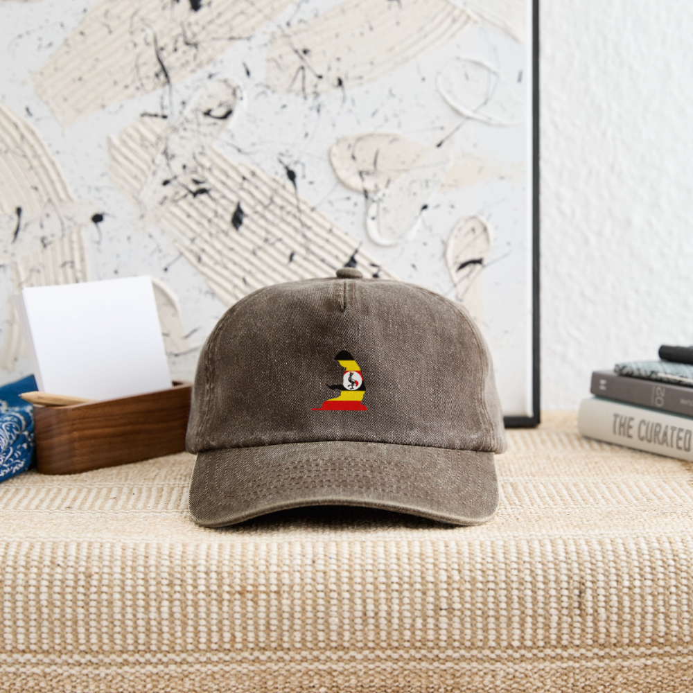 Casquette vintage décontractée - marron vintage