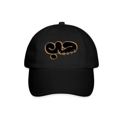 Casquette - Amour - noir/noir