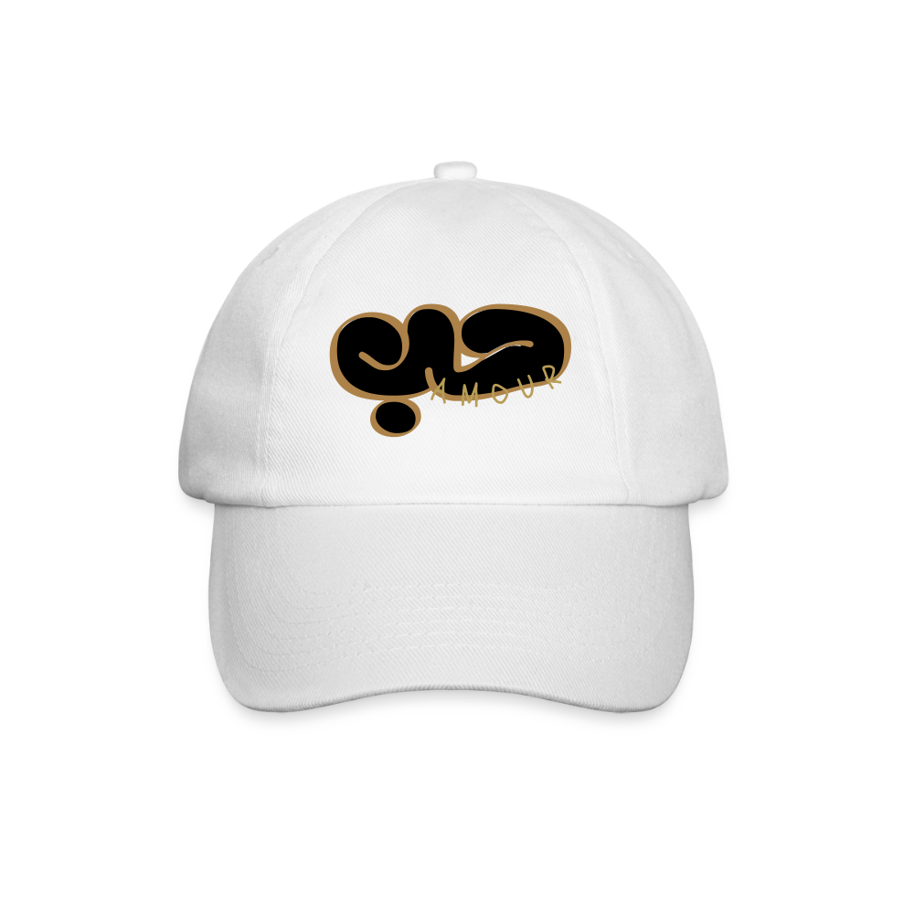 Casquette - Amour - blanc/blanc