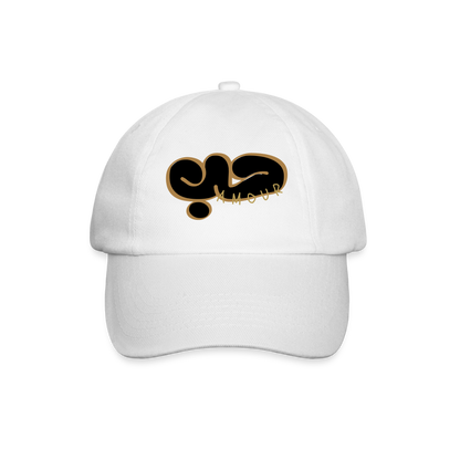 Casquette - Amour - blanc/blanc