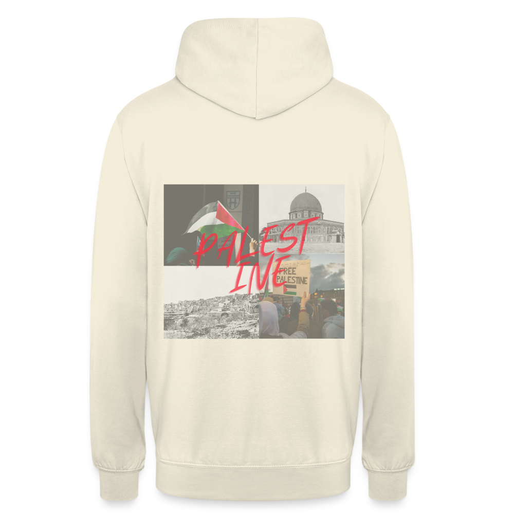 Sweat-shirt à capuche unisexe - vanille
