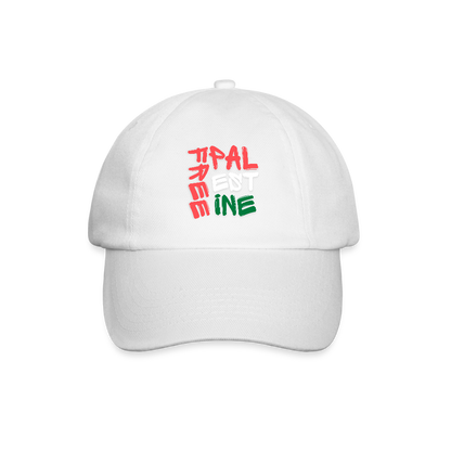 Casquette - Free palestine - blanc/blanc