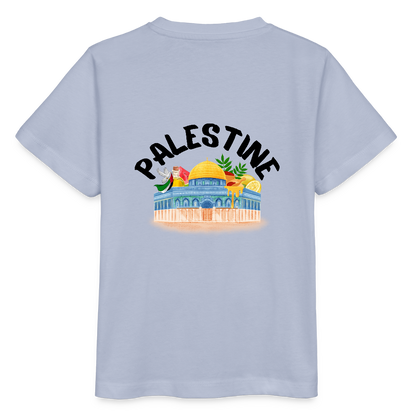 T-shirt bio Enfant - PALESTINE - lavande-violet