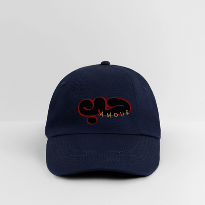 Casquette - Amour - bleu/bleu