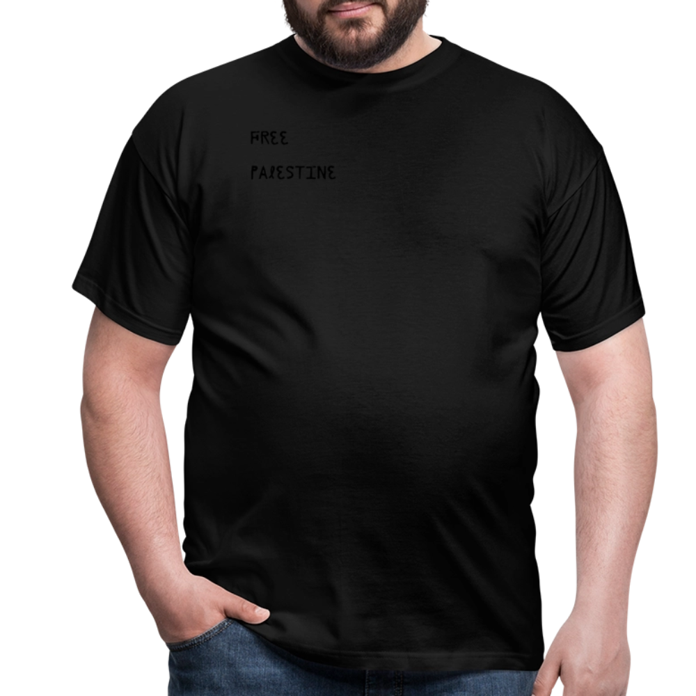 T-shirt Homme - PALESTINE - noir
