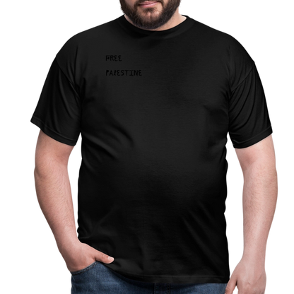 T-shirt Homme - PALESTINE - noir