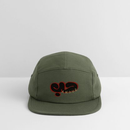 Casquette - Amour - vert olive
