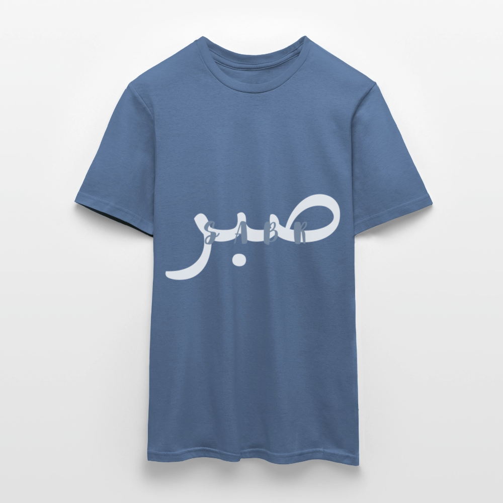 T-shirt Homme - SABR - bleu pigeon 