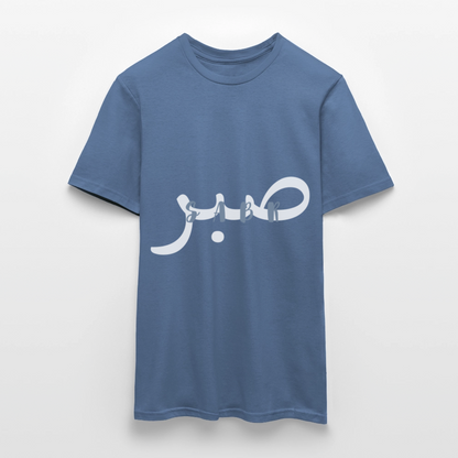 T-shirt Homme - SABR - bleu pigeon 