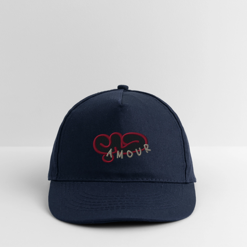 Casquette classique bio - Amour - marine