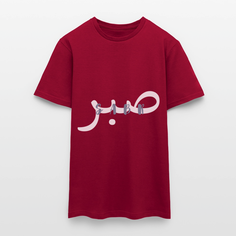 T-shirt Homme - SABR - rouge brique