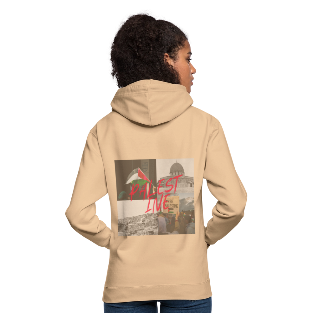 Sweat-shirt à capuche unisexe - pêche