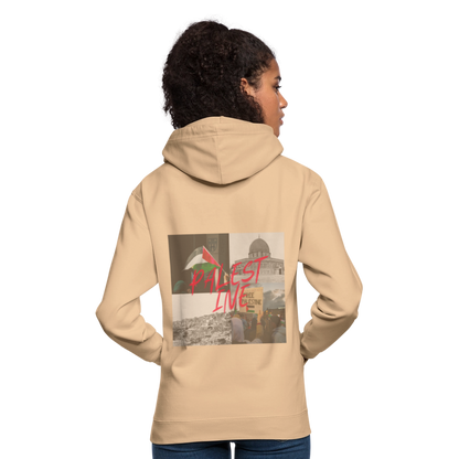 Sweat-shirt à capuche unisexe - pêche