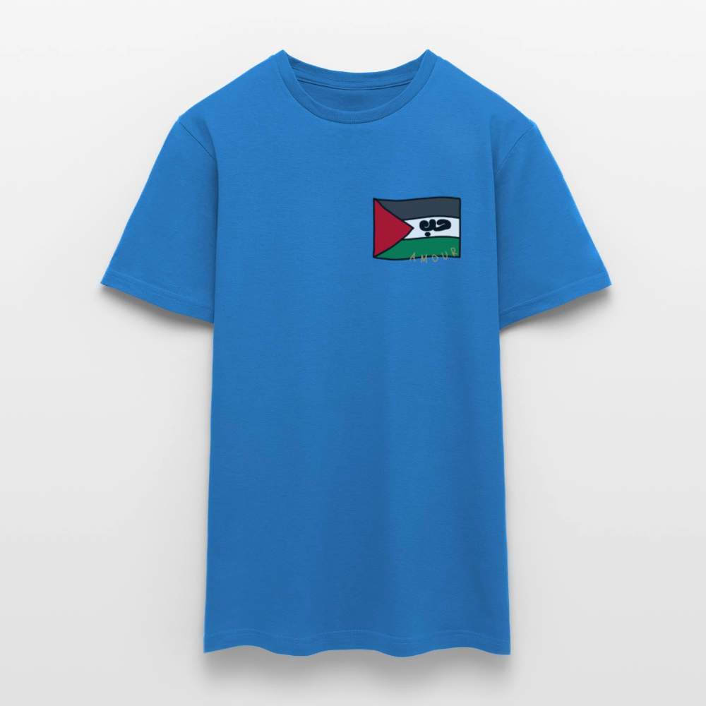 T-shirt Homme - bleu royal