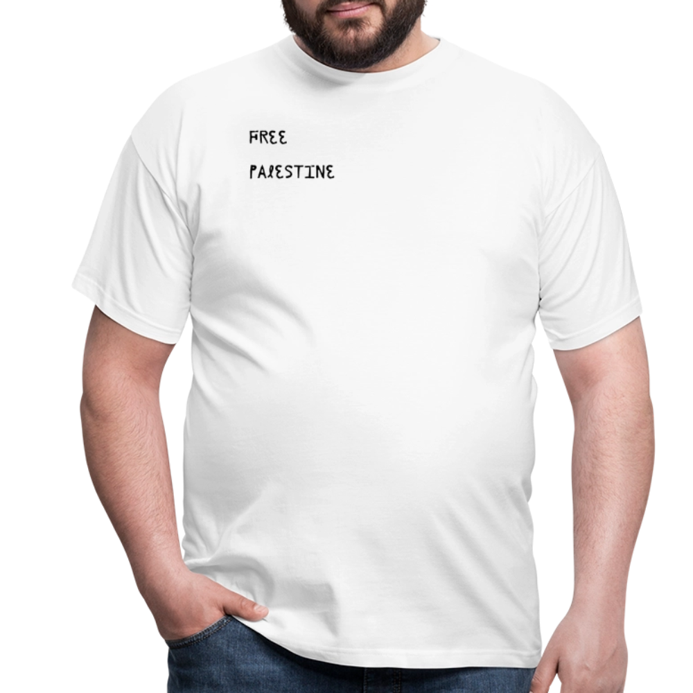 T-shirt Homme - PALESTINE - blanc